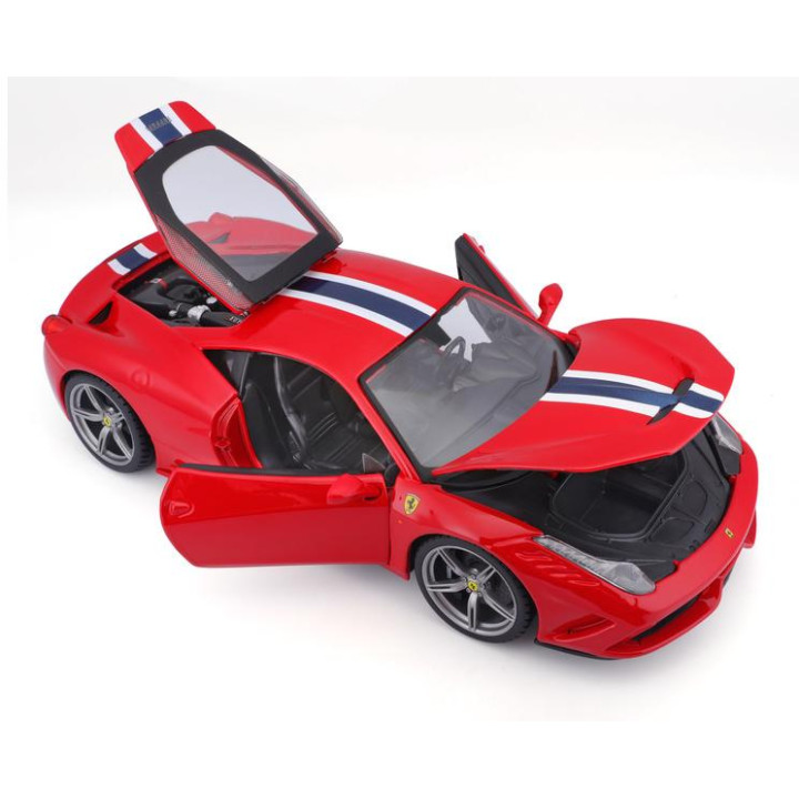 Bburago Ferrari 458 Speciale 1:18 červená