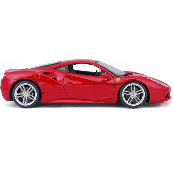 Bburago Ferrari 488 GTB 1:18 červená
