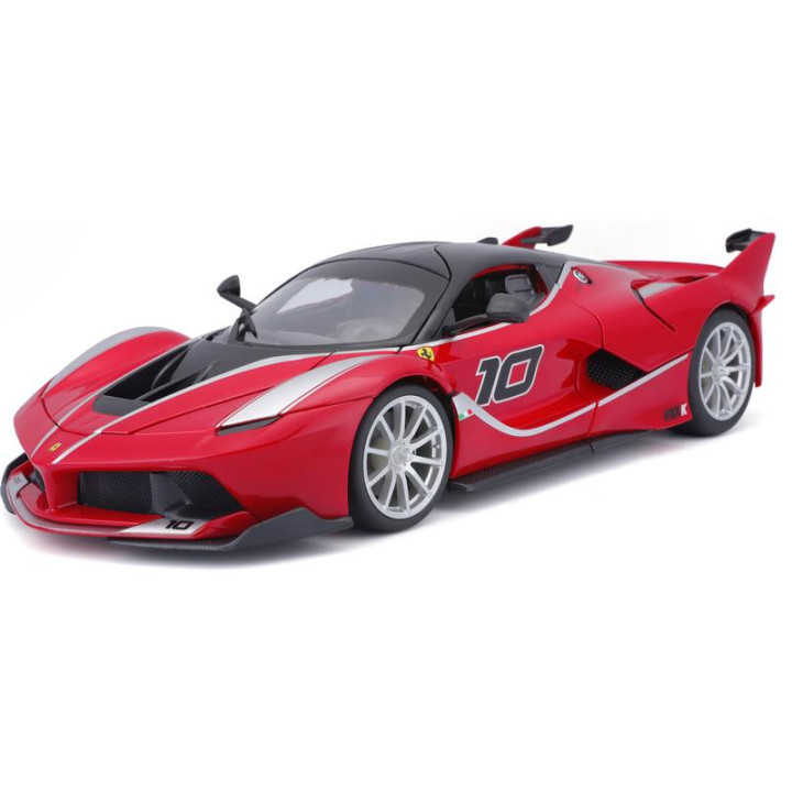 Bburago Ferrari FXX K 1:18 červená metalíza