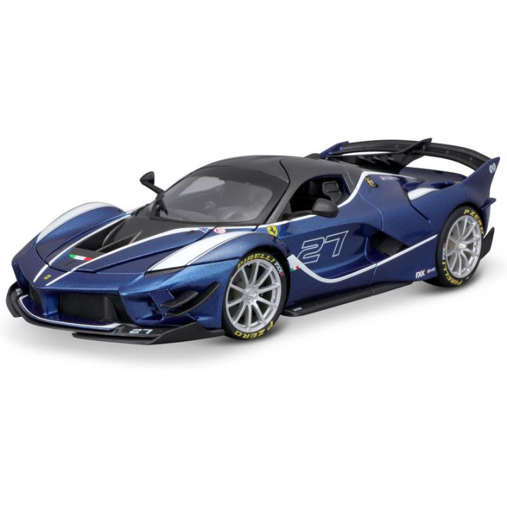 Bburago Ferrari FXX-K EVO 1:18 #27 modrá