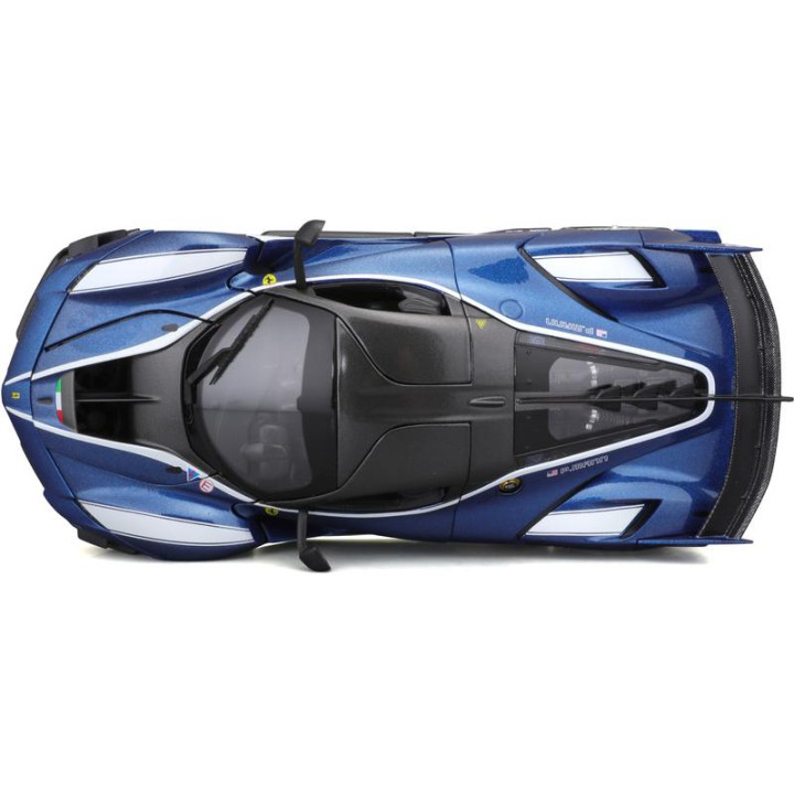 Bburago Ferrari FXX-K EVO 1:18 #27 modrá