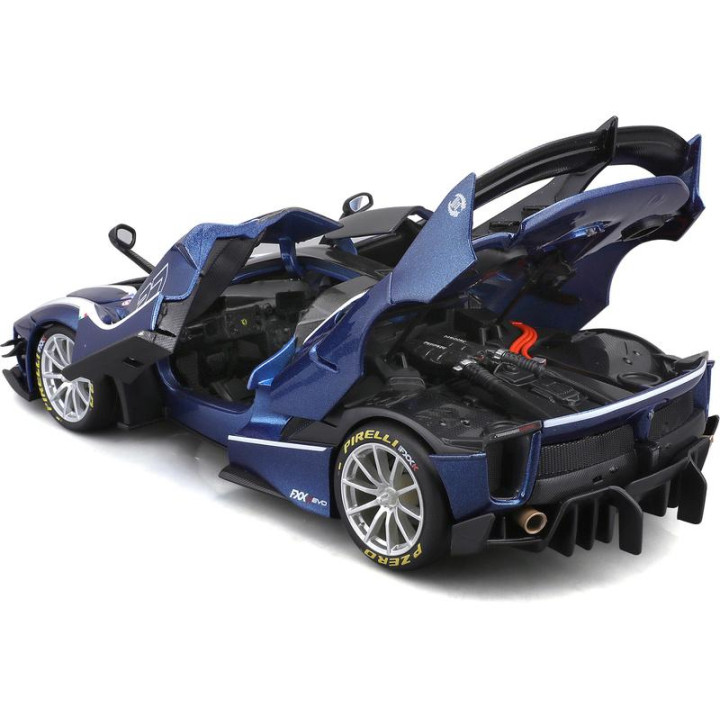 Bburago Ferrari FXX-K EVO 1:18 #27 modrá