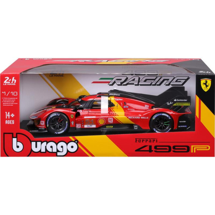 Bburago Ferrari Racing 499P 1:18 #51
