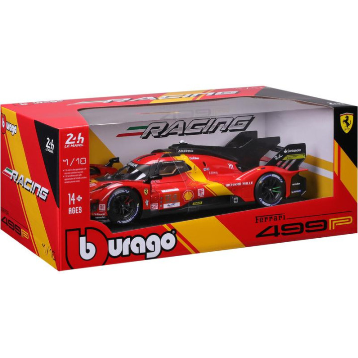 Bburago Ferrari Racing 499P 1:18 #51