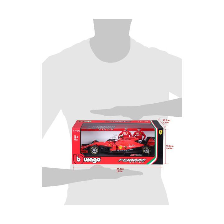 Bburago Ferrari SF90 1:18 #16 Leclerc