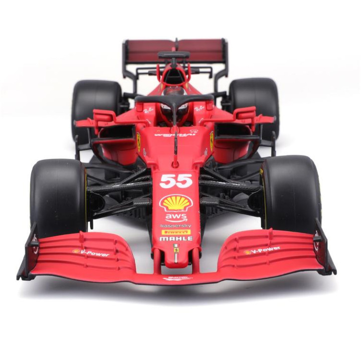 Bburago Ferrari SF21 1:18 #55 Carlos Sainz