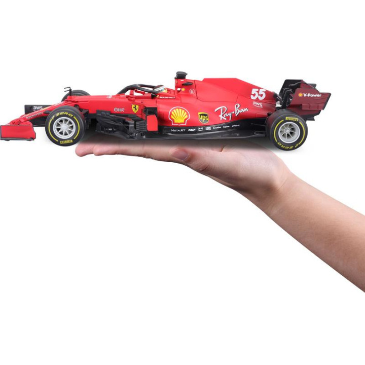 Bburago Ferrari SF21 1:18 #55 Carlos Sainz