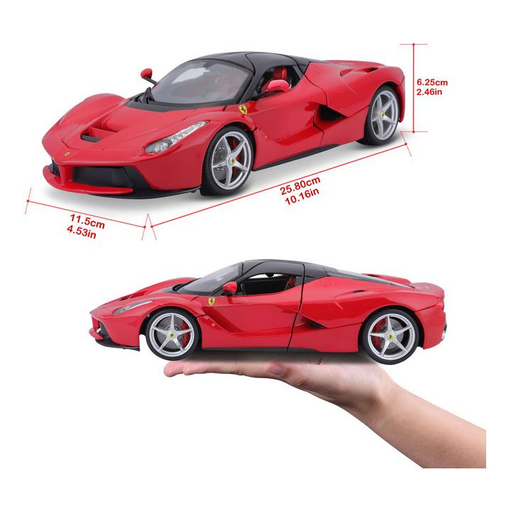 Bburago Signature Ferrari LaFerrari 1:18 červená