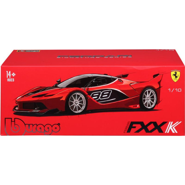 Bburago Signature Ferrari FXX K 1:18 červená