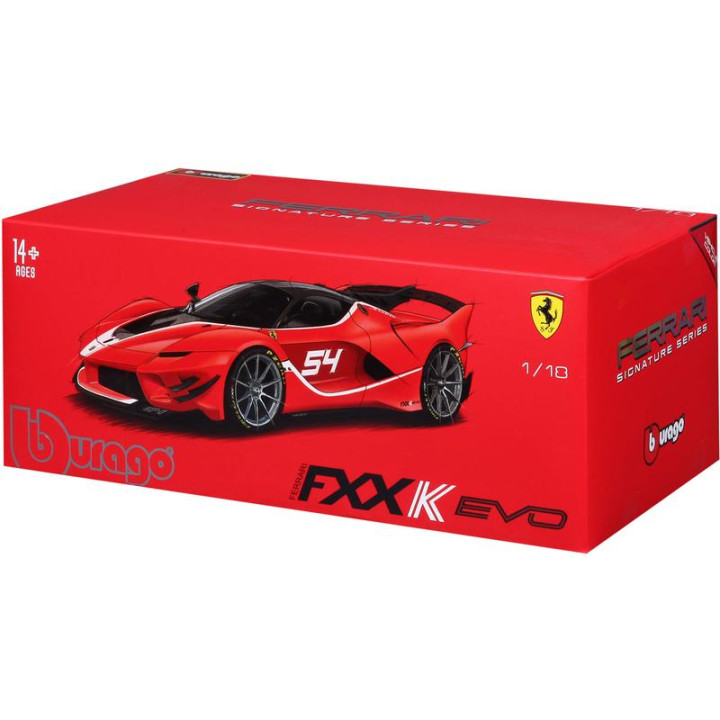 Bburago Signature Ferrari FXX-K EVO 1:18 červená