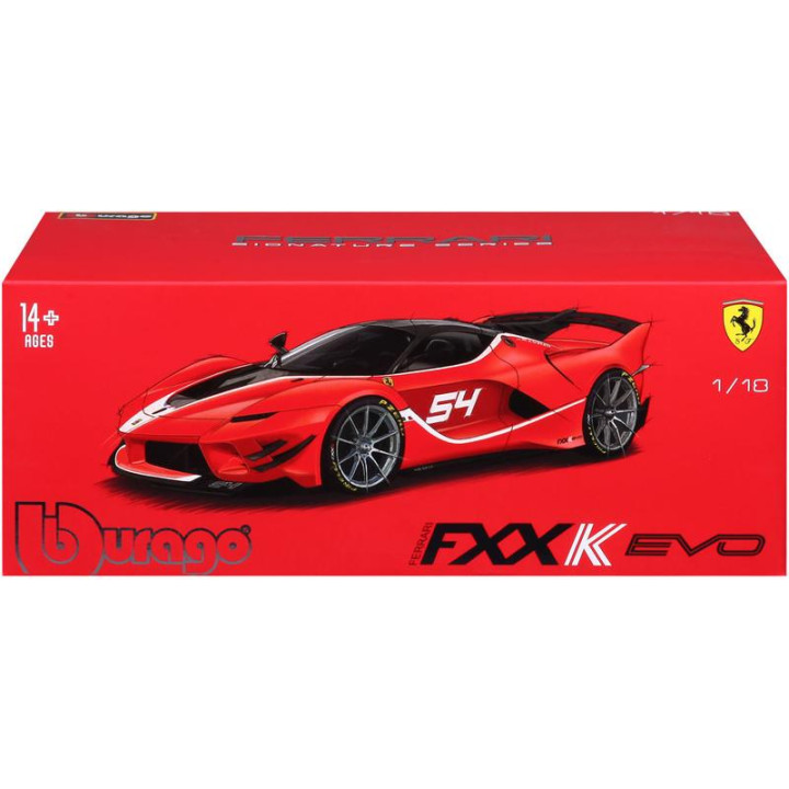 Bburago Signature Ferrari FXX-K EVO 1:18 červená