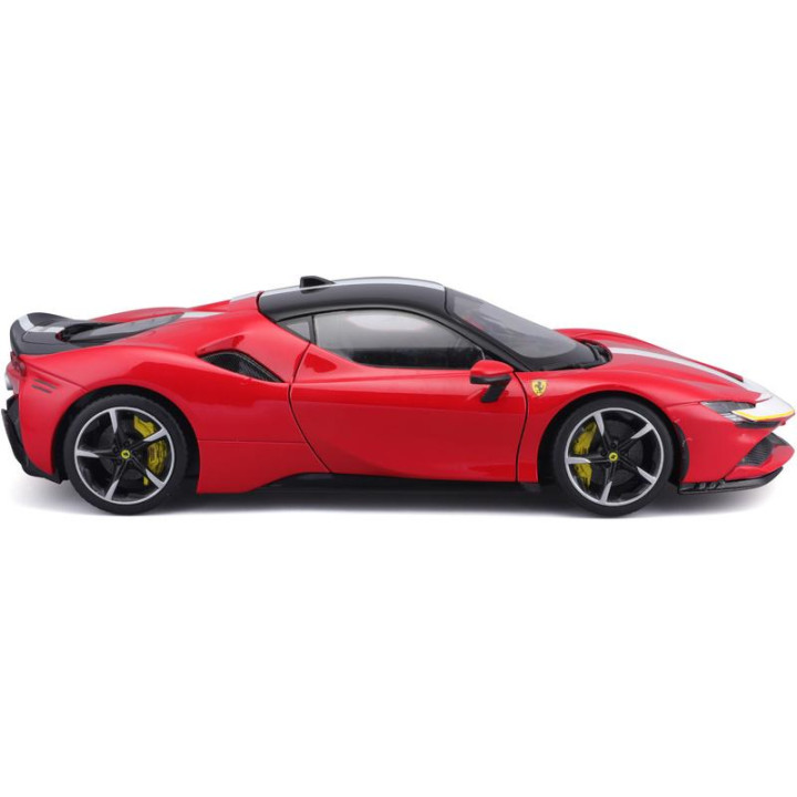 Bburago Signature Ferrari SF90 Stradale Assetto Fiorano 1:18 červená