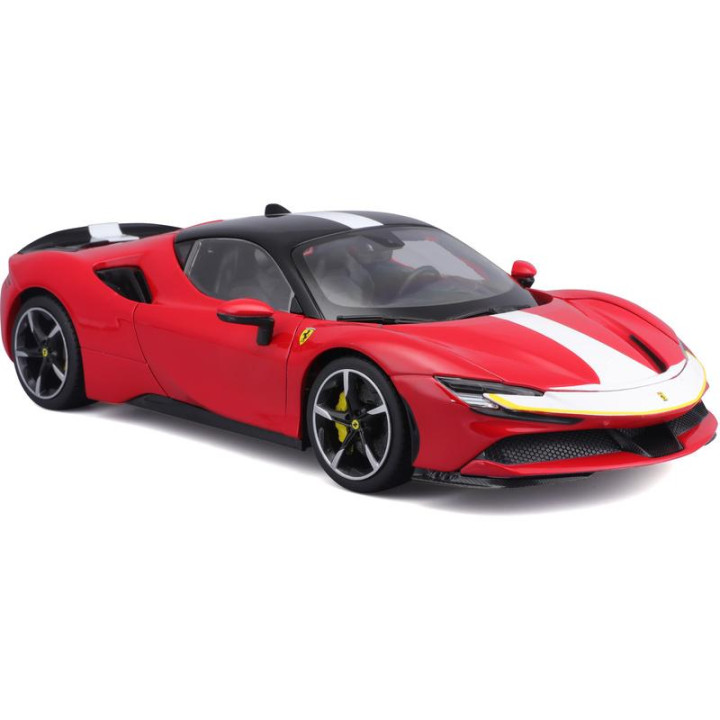 Bburago Signature Ferrari SF90 Stradale Assetto Fiorano 1:18 červená