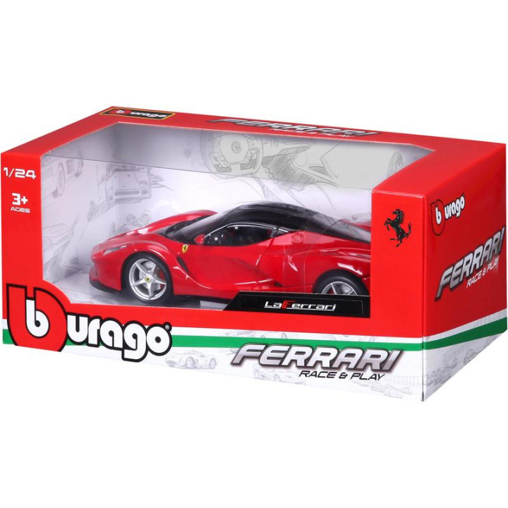 Bburago Ferrari LaFerrari 1:24 červená