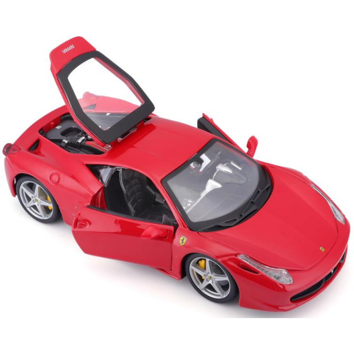 Bburago Ferrari 458 Italia 1:24 červená