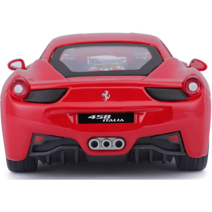 Bburago Ferrari 458 Italia 1:24 červená