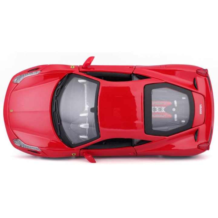 Bburago Ferrari 458 Italia 1:24 červená