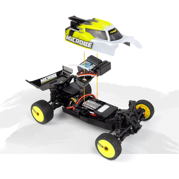 Maverick Microbe 1/24th Buggy - Žlutá