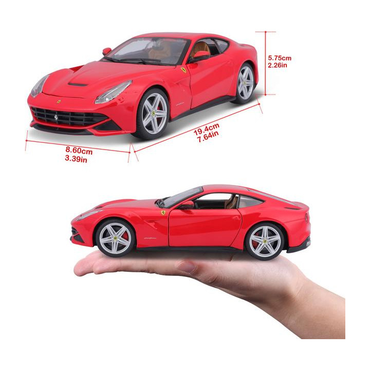 Bburago Ferrari F12 Berlinetta 1:24 červená