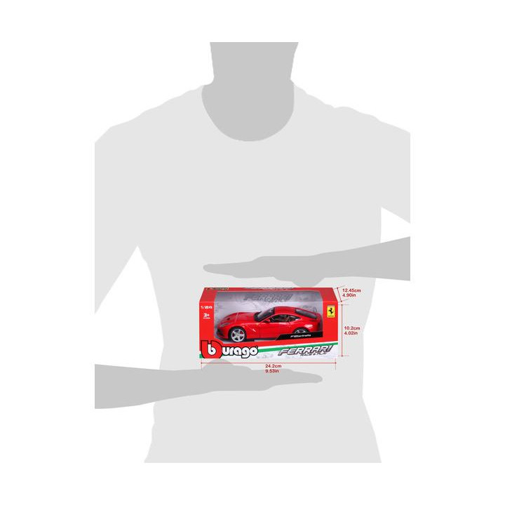 Bburago Ferrari F12 Berlinetta 1:24 červená