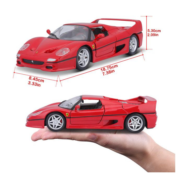 Bburago Ferrari F50 1:24 červená