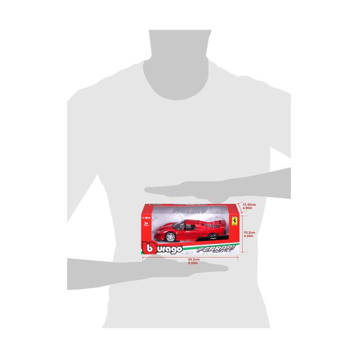 Bburago Ferrari F50 1:24 červená