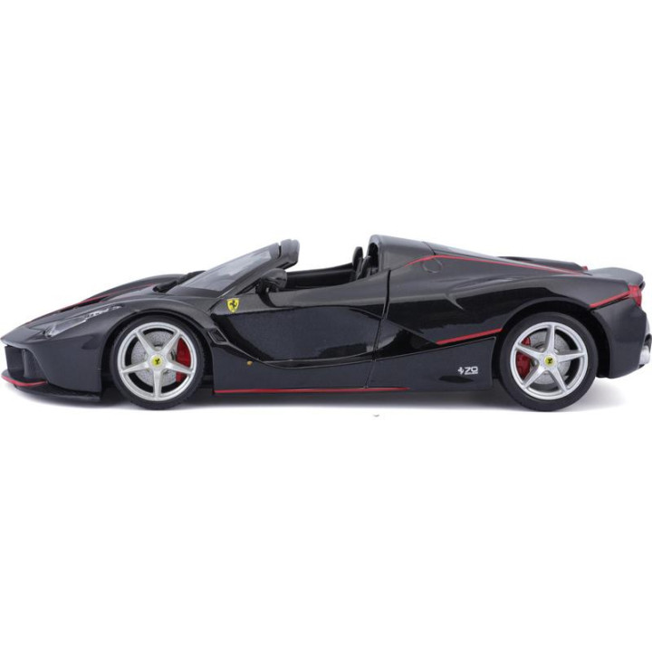 Bburago Ferrari LaFerrari Aperta 1:24 černá metalíza
