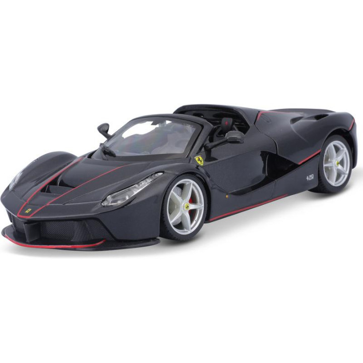 Bburago Ferrari LaFerrari Aperta 1:24 černá metalíza