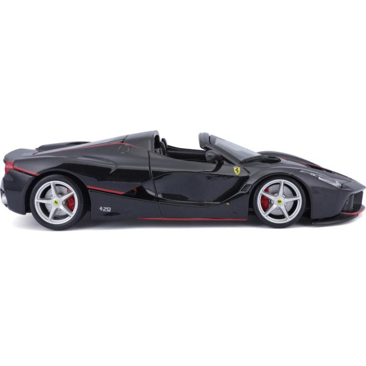 Bburago Ferrari LaFerrari Aperta 1:24 černá metalíza