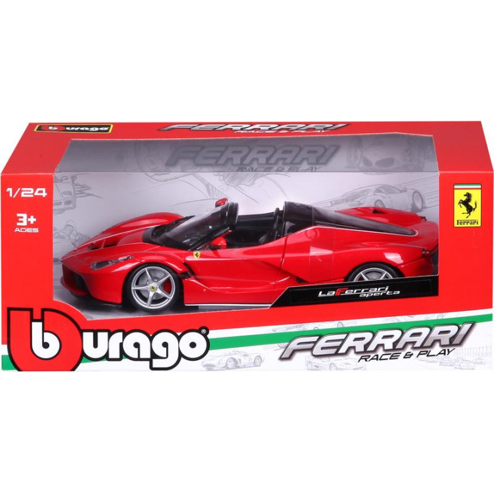 Bburago Ferrari LaFerrari Aperta 1:24 červená