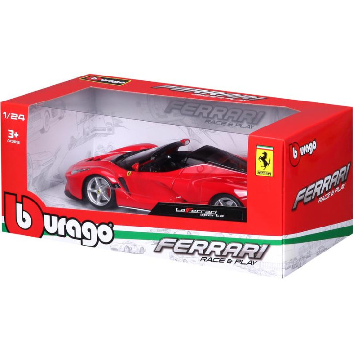 Bburago Ferrari LaFerrari Aperta 1:24 červená