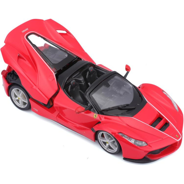Bburago Ferrari LaFerrari Aperta 1:24 červená