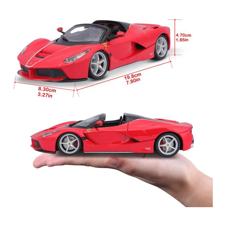 Bburago Ferrari LaFerrari Aperta 1:24 červená