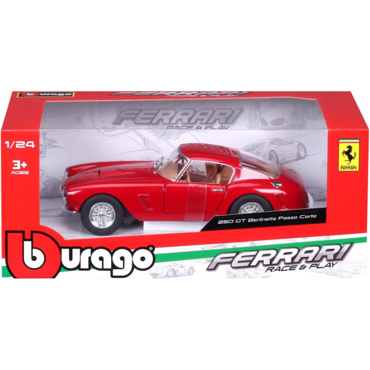 Bburago Ferrari 250 GT Berlinetta 1:24 červená