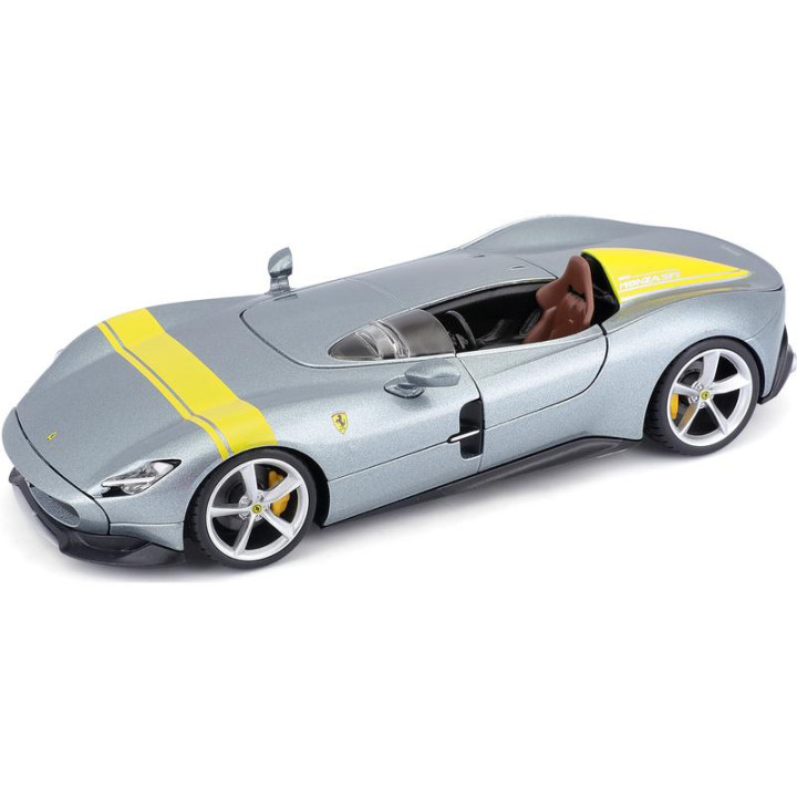 Bburago Ferrari Monza SP1 1:24 stříbrná