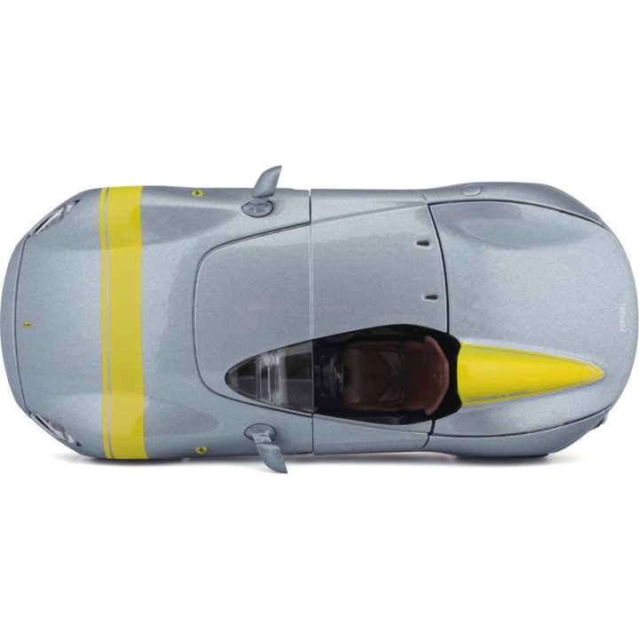 Bburago Ferrari Monza SP1 1:24 stříbrná