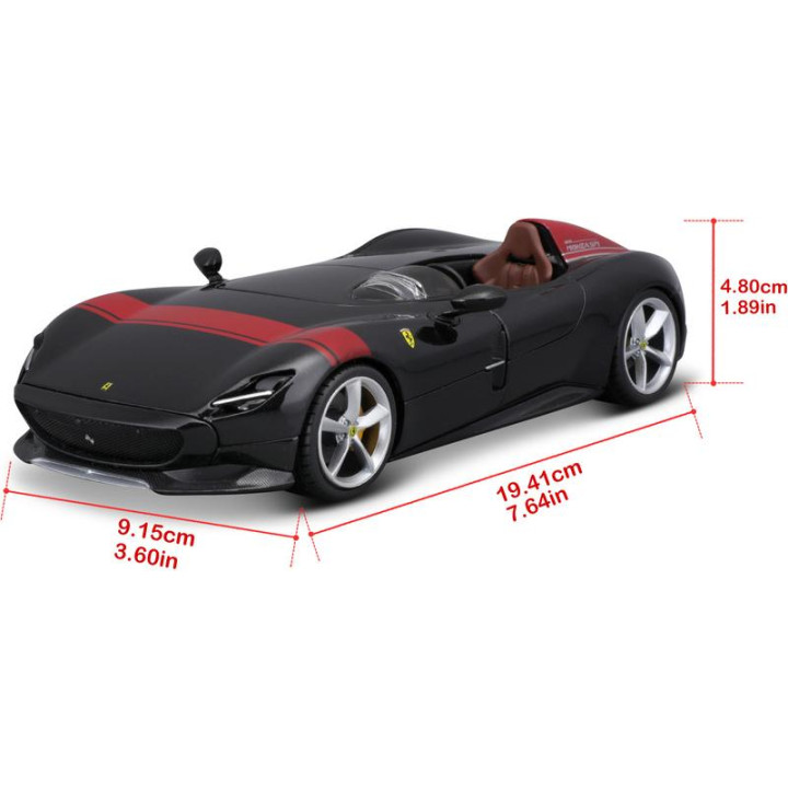 Bburago Ferrari Monza SP1 1:24 černá