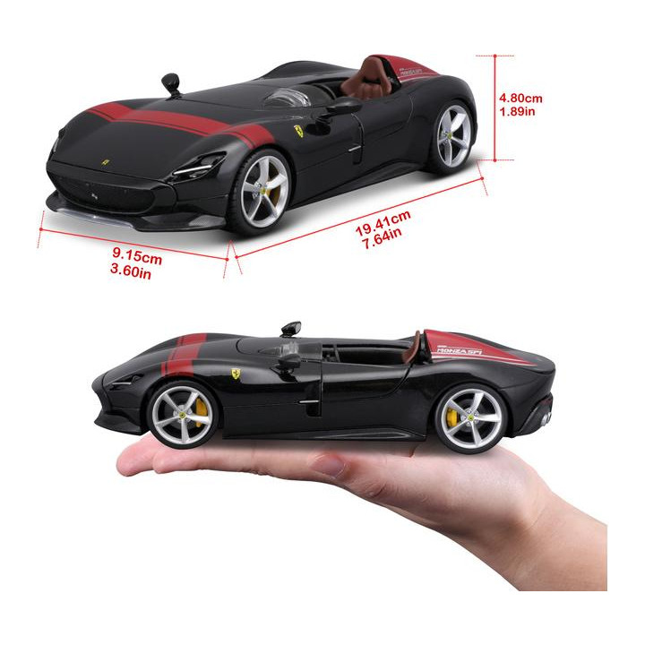 Bburago Ferrari Monza SP1 1:24 černá