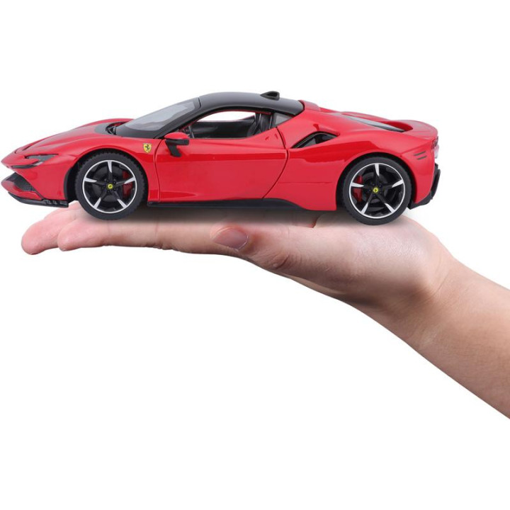 Bburago Ferrari SF90 Stradale 1:24 červená
