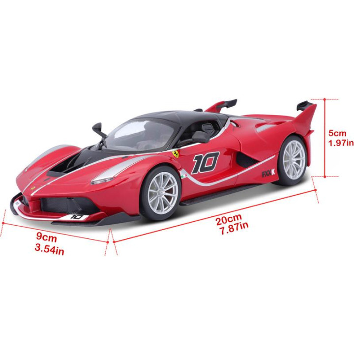 Bburago Ferrari FXX K 1:24 červená
