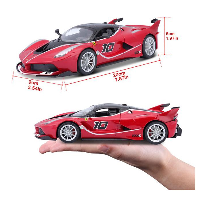 Bburago Ferrari FXX K 1:24 červená