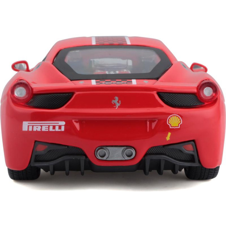 Bburago Ferrari 458 Challenge 1:24 červená