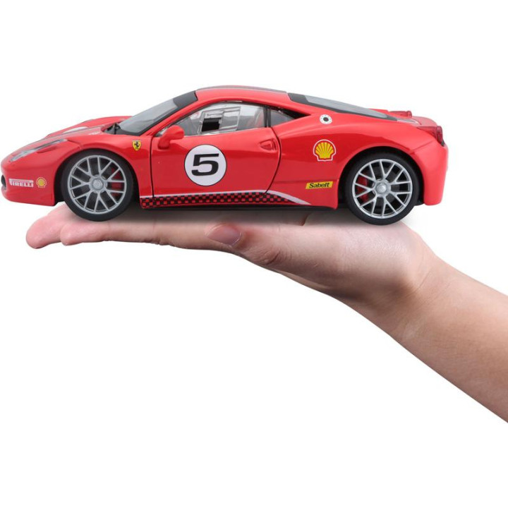Bburago Ferrari 458 Challenge 1:24 červená