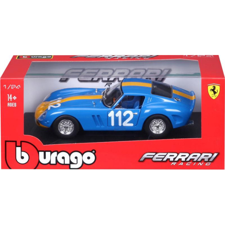 Bburago Ferrari 250 GTO 1:24 modrá