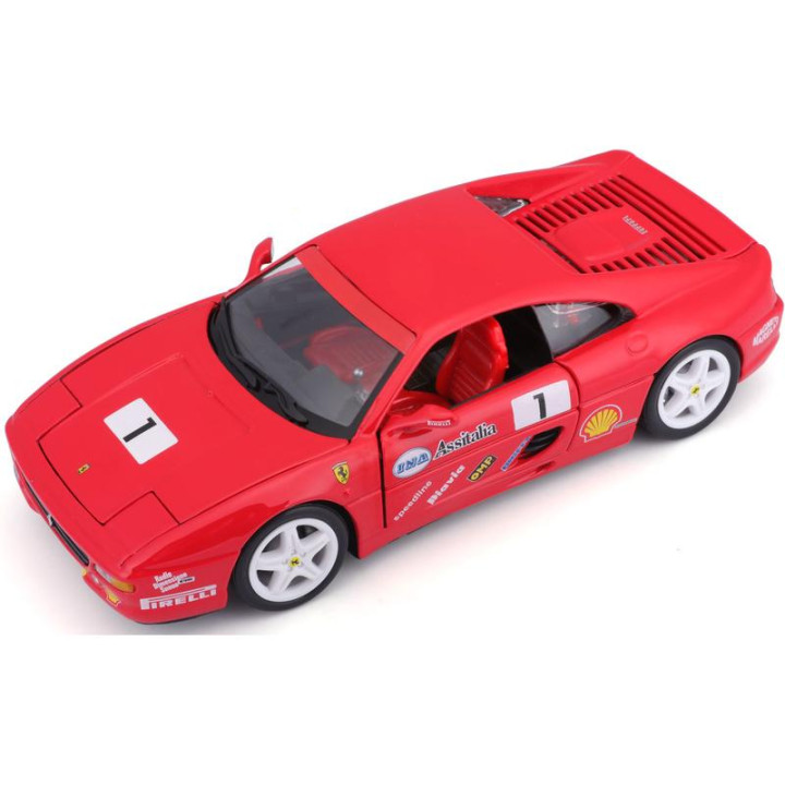 Bburago Ferrari F355 Challenge 1:24 červená
