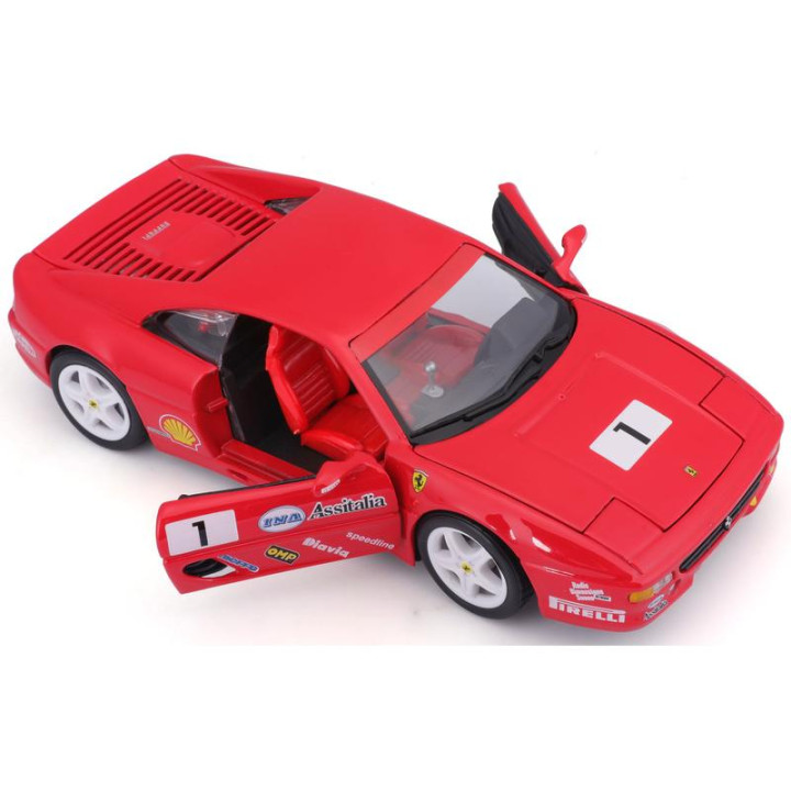 Bburago Ferrari F355 Challenge 1:24 červená
