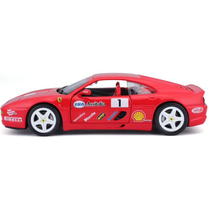 Bburago Ferrari F355 Challenge 1:24 červená