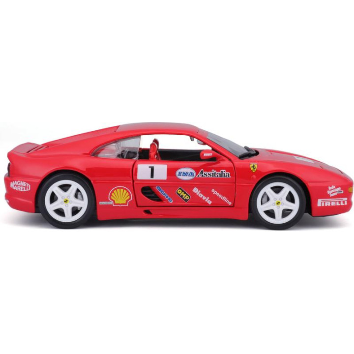 Bburago Ferrari F355 Challenge 1:24 červená