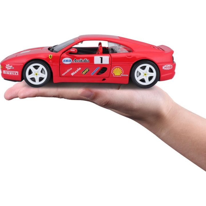 Bburago Ferrari F355 Challenge 1:24 červená