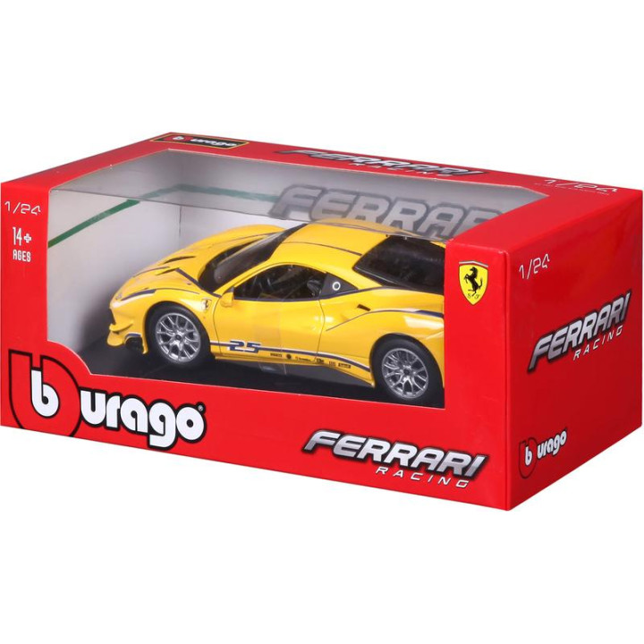 Bburago Ferrari 488 Challenge 1:24 žlutá
